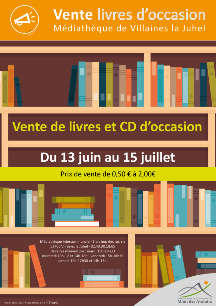 Vente De Livres Et CD | Communauté De Communes Du Mont Des Avaloirs