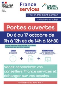 affiche porte ouvertes franceservices oct 2025