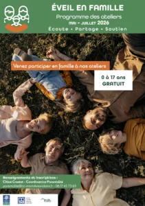 Flyer animation 2026 parentalité mai juillet 1