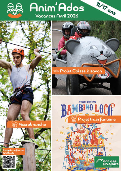 Programme Jeunesse avril 2026