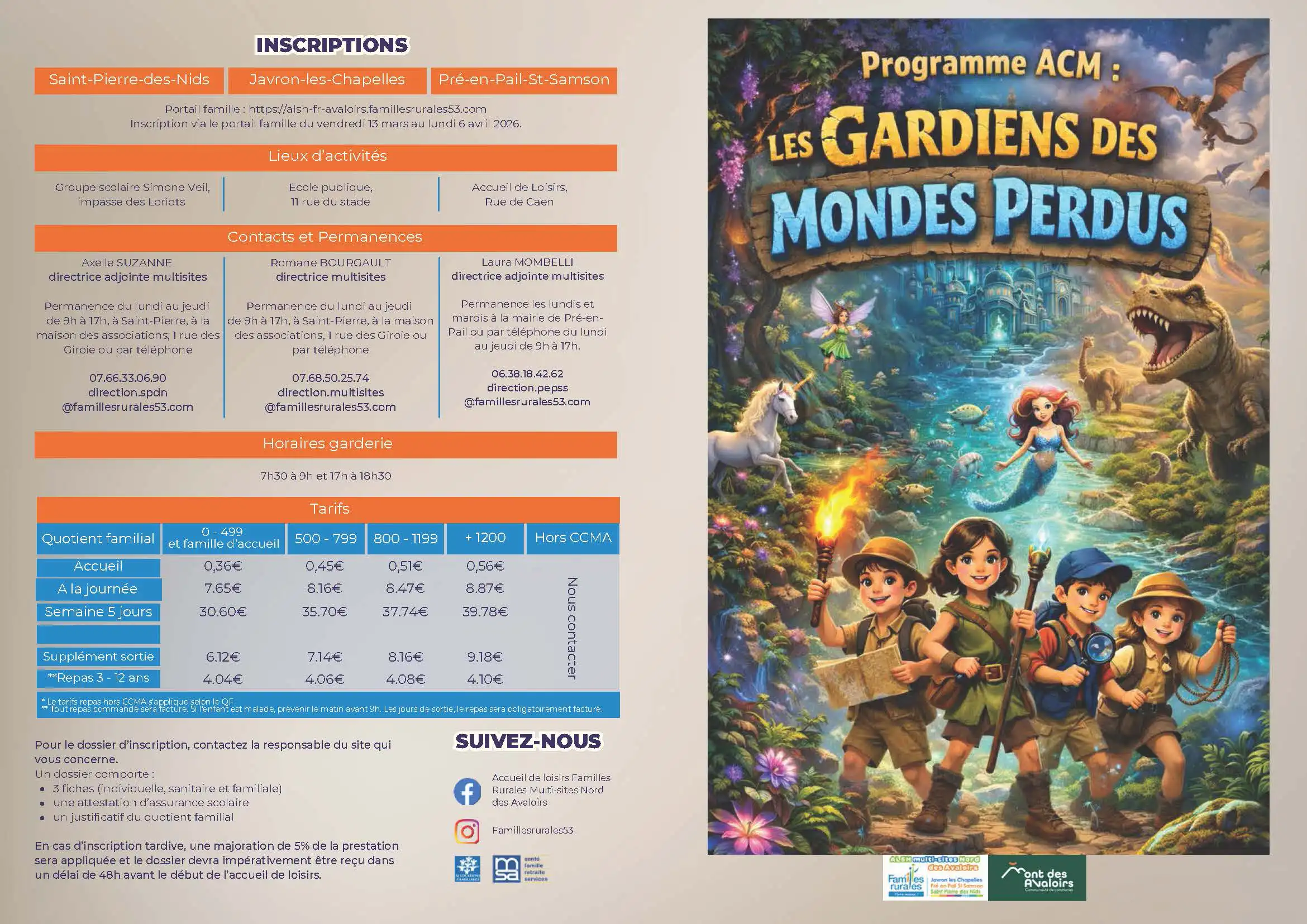 Programmes dactivites multisites avril 2026 Page 1